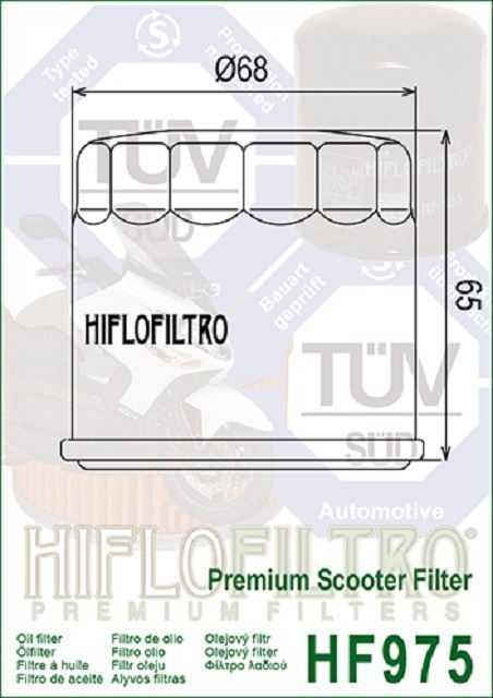 HF975 Filtro aceite HIFLOFILTRO - Imagen 2
