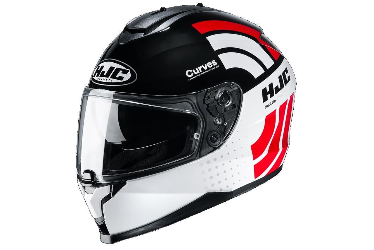 CASCO HJC C70 CURVES MC1 - Imagen 1