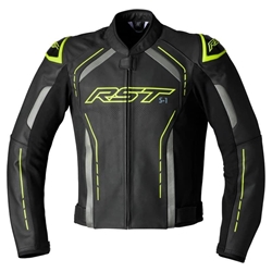 CHAQUETA PIEL S1 MAN NEGRA/FLUOR - Imagen 1