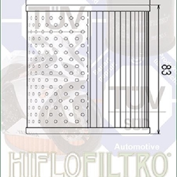 HF126 Filtro aceite HIFLOFILTRO - Imagen 2