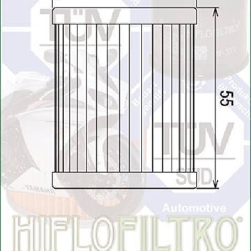 HF132 Filtro aceite HIFLOFILTRO - Imagen 2