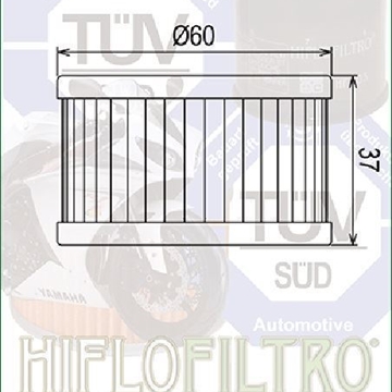 HF137 Filtro aceite HIFLOFILTRO - Imagen 2