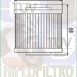 HF145 Filtro aceite HIFLOFILTRO - Imagen 2