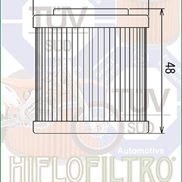 HF154 Filtro aceite HIFLOFILTRO - Imagen 2