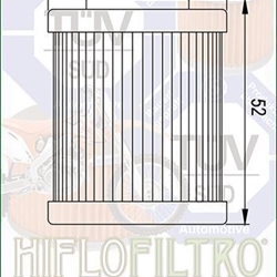 HF157 Filtro aceite HIFLOFILTRO - Imagen 2