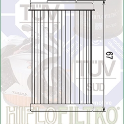 HF169 Filtro aceite HIFLOFILTRO - Imagen 2