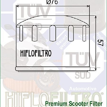 HF184 Filtro aceite HIFLOFILTRO - Imagen 2
