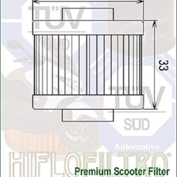 HF185 Filtro aceite HIFLOFILTRO - Imagen 2