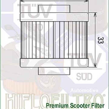 HF185 Filtro aceite HIFLOFILTRO - Imagen 2