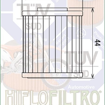 HF207 Filtro aceite HIFLOFILTRO - Imagen 2