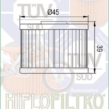HF575 Filtro aceite HIFLOFILTRO - Imagen 2