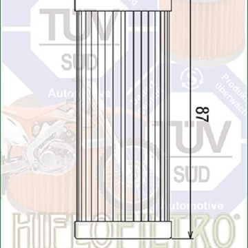 HF652 Filtro aceite HIFLOFILTRO - Imagen 2