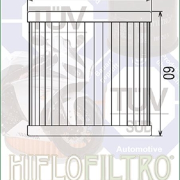 HF681 Filtro aceite HIFLOFILTRO - Imagen 2