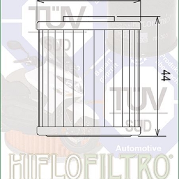 HF973 Filtro aceite HIFLOFILTRO - Imagen 2
